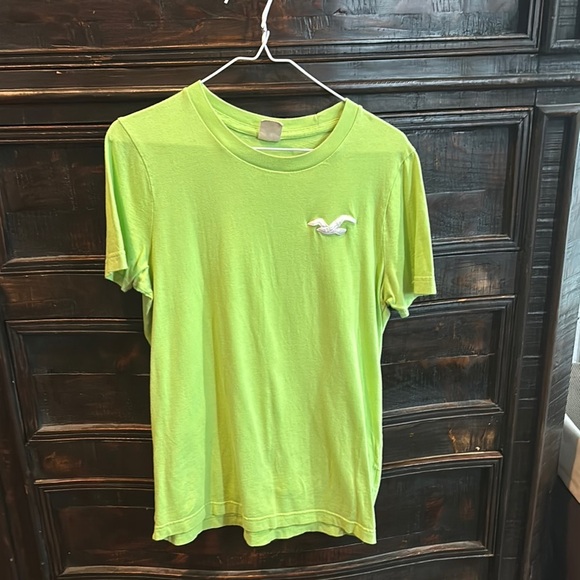 Hollister Other - Hollister Neon Lime Green Relaxed Fit T-Shirt